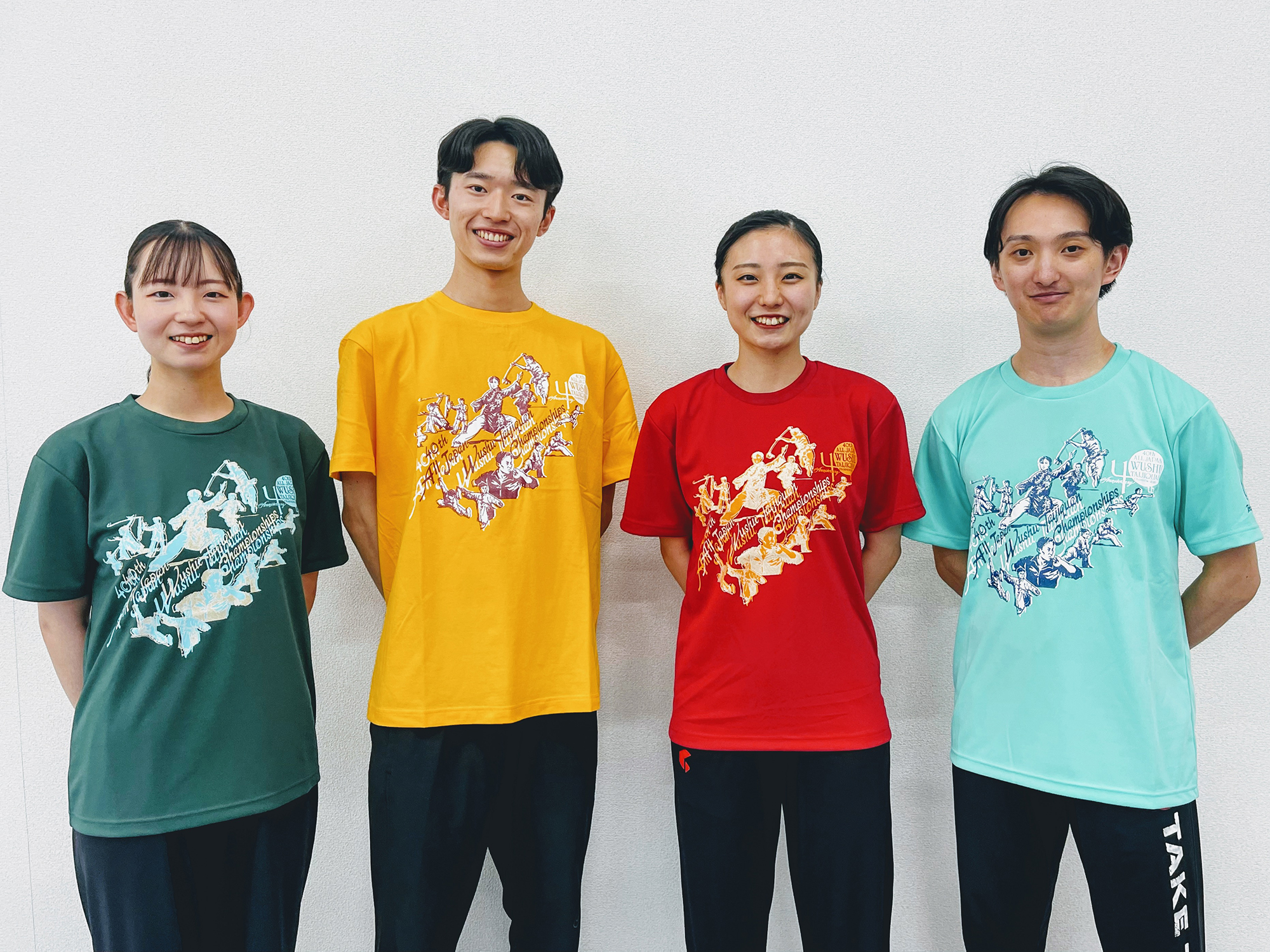 第40回全日本選手権」大会記念Tシャツ・記念表演服・プログラムの販売 