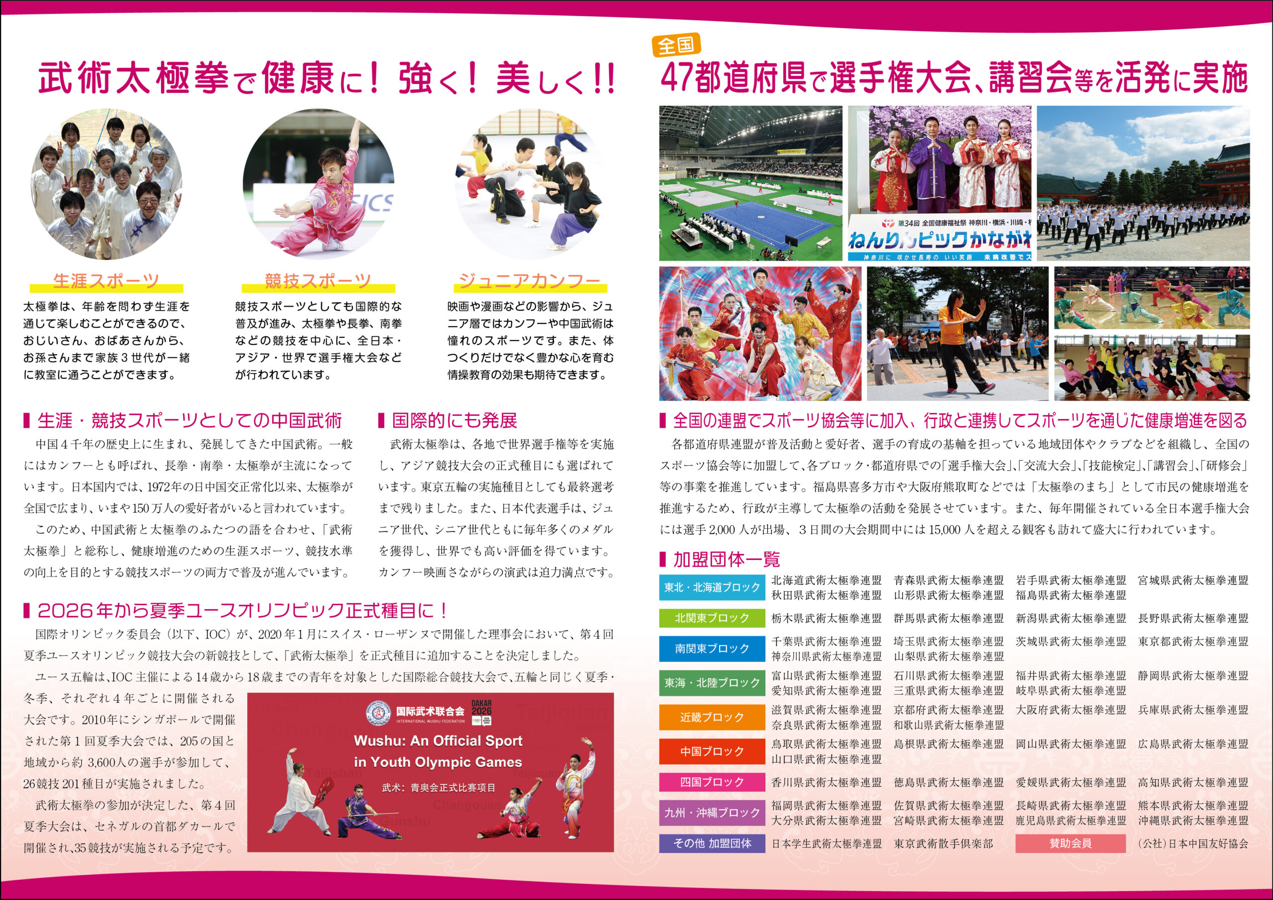 資料 公益社団法人日本武術太極拳連盟 資料 公益社団法人日本武術太極拳連盟