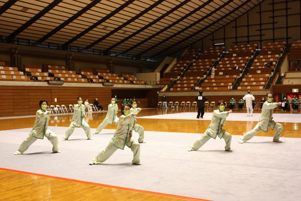 全日本選手権選抜部門集団「七福神」チームの演武