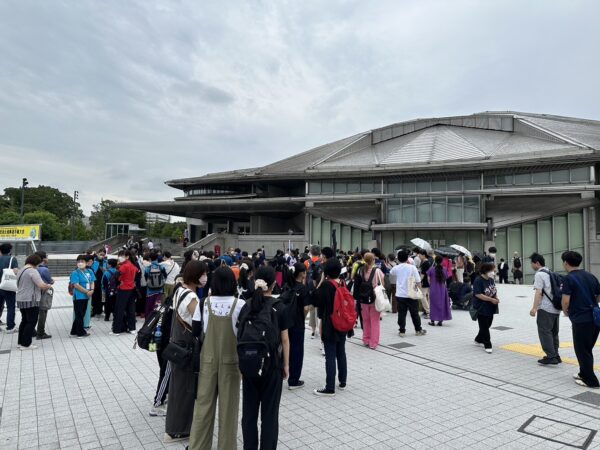 東京体育館には多くの観客にご来場いただいた