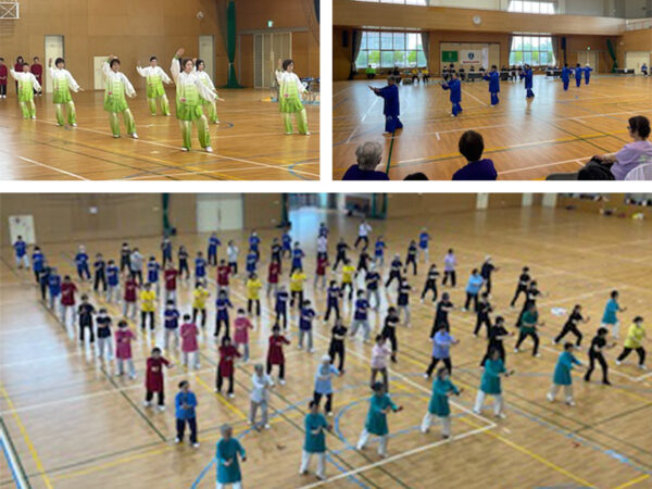 各演武が終わるたびに惜しみない拍手がおくられた