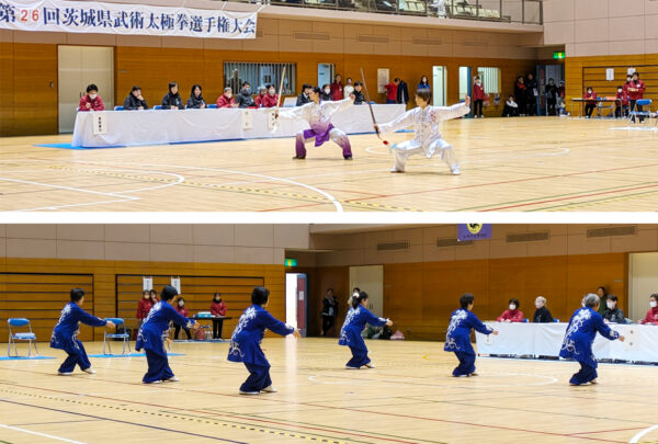 各大会の茨城県代表選手選考も兼ねて熱気あふれる大会に