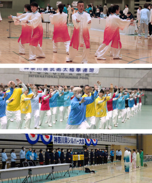 ３大イベント　各大会会場が大いに盛り上がりをみせた選手権大会（上）、フェスティバル（中）、シルバー大会（下）