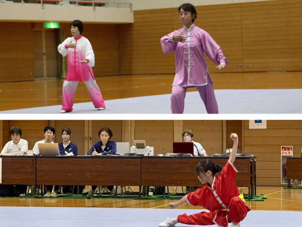 一日目はジュニア選手たち、二日目は一般の選手たちが出場