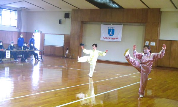 参加選手はいつにも増して生き生きと演武