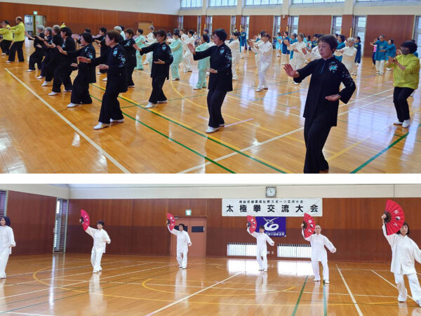 各チームが衣装や套路に工夫を凝らし特色ある演武を披露