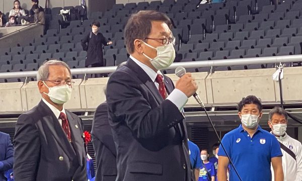 川﨑雅雄副会長による閉会の挨拶