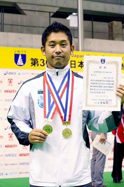 輝け武術太極拳アスリート11_2013年の全日本選手権表彰式後