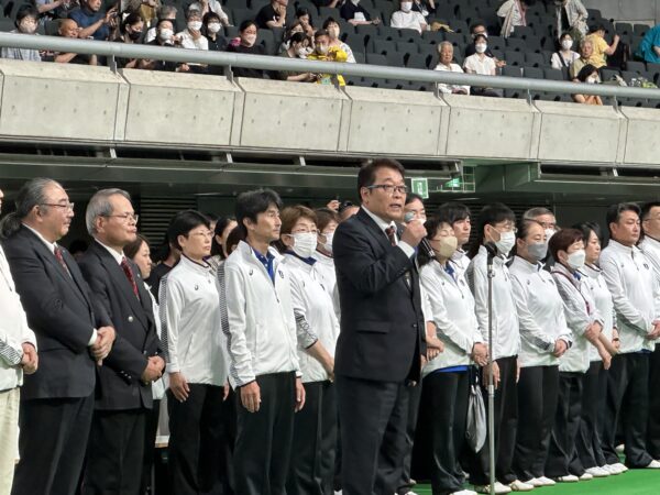 川﨑雅雄副会長による閉会の挨拶