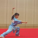 女子初級長拳・横町真実選手の演武