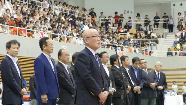 越宗孝昌・山陽新聞社会長による御祝辞