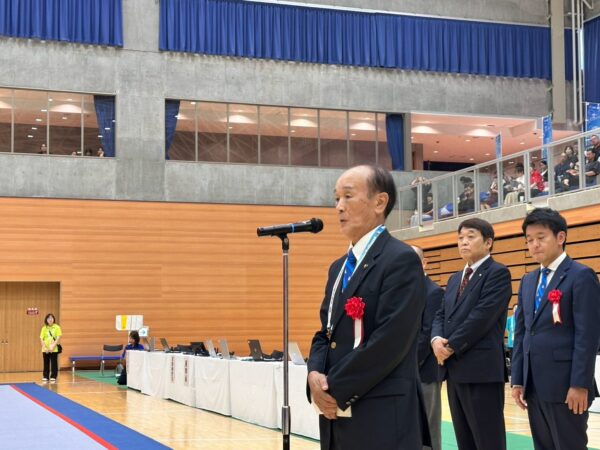 小檜山吉紀三沢市長の歓迎のことば