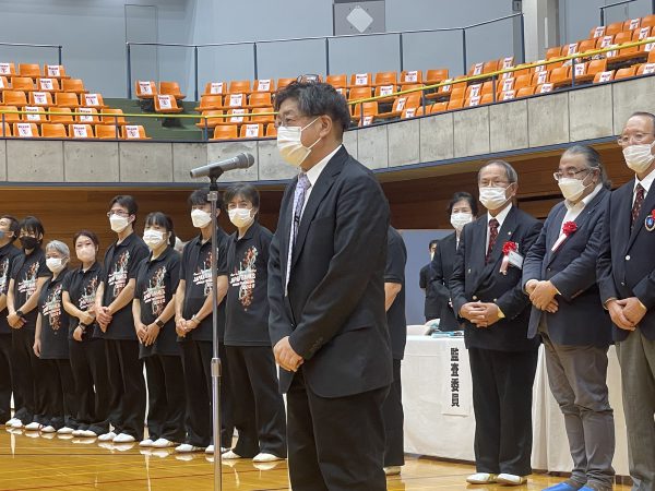 柴田典俊大会事務局長の閉会の挨拶