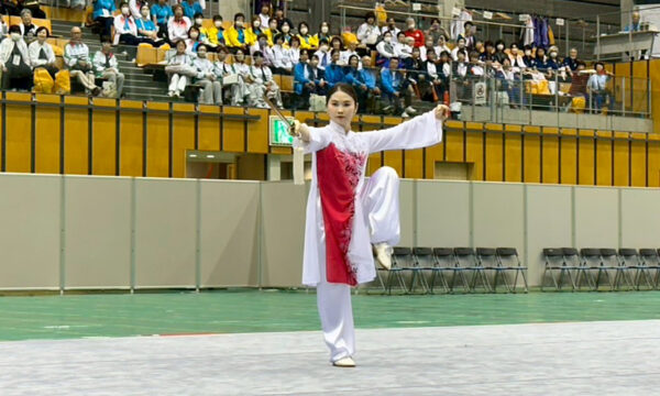 市来崎直子コーチによる特別演武