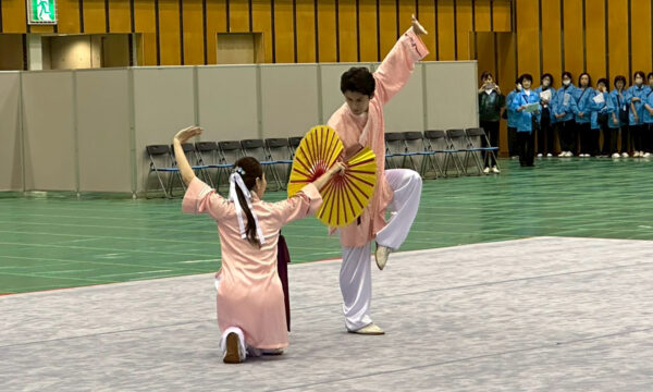 市来崎ご夫妻による表演には会場全体が魅了された