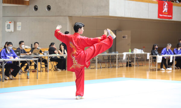 しなやかで気迫のこもった演武を披露