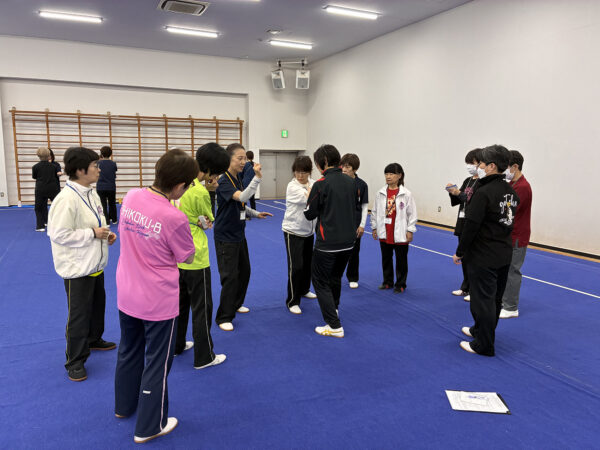 推手実技研修の様子③