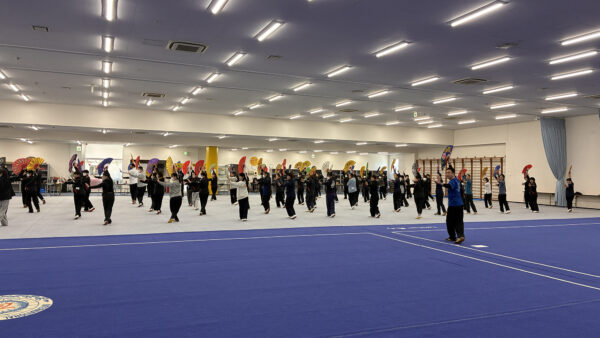 42式太極扇研修の様子①