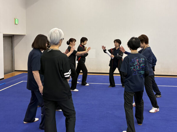 推手実技研修の様子④