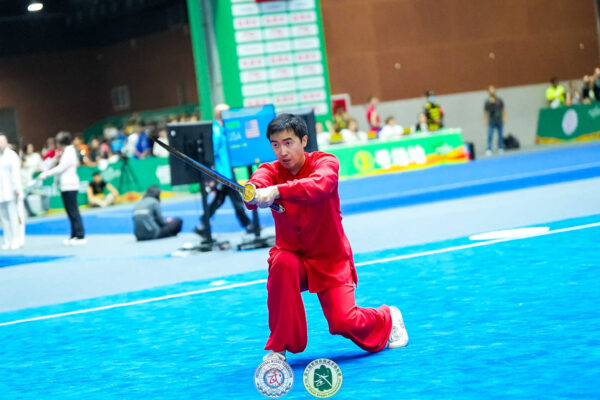 世界各国の選手が多彩な種目の演武を披露