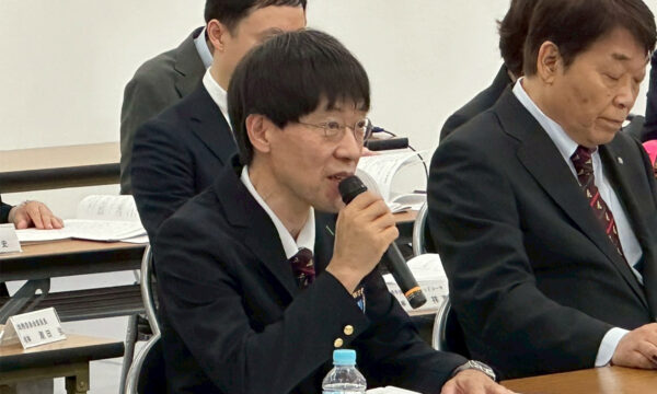 友崎敦技能検定委員会委員長から説明がなされた