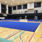 福岡市立東体育館で開催された