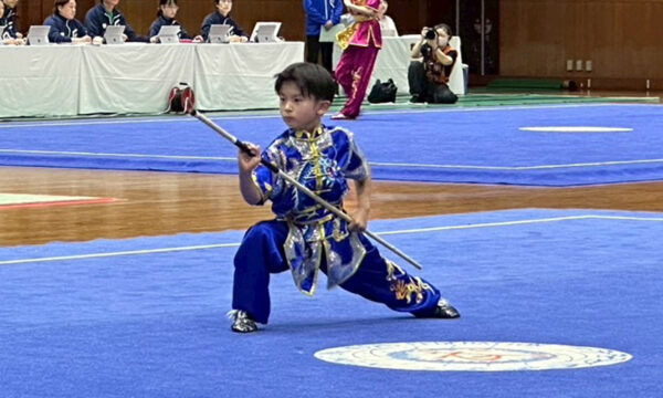ジュニア選手たちが白熱した演武を披露