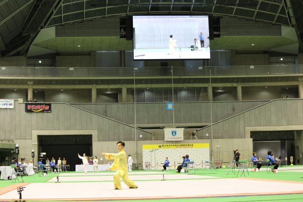 第34回全日本武術太極拳選手権大会」（東京体育館）より