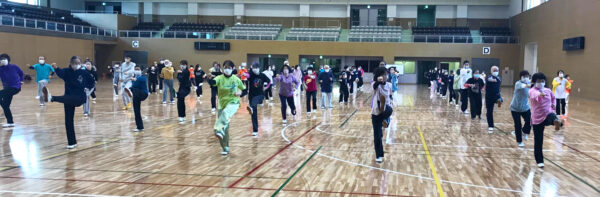 仙台市市民総体「太極拳の集い」みんなでカンフー体操