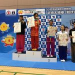 茨城国体で少年女子１位に輝いた宮崎代表：宮中選手