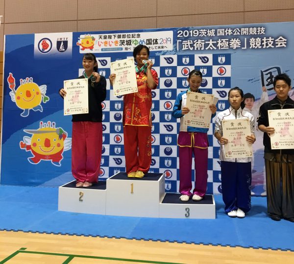 茨城国体で少年女子１位に輝いた宮崎代表：宮中選手