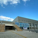 会場となる三沢市国際交流スポーツセンター